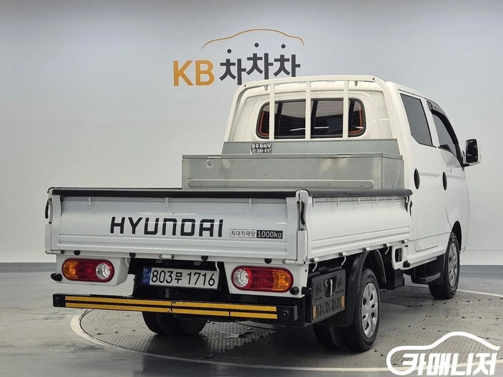[소형화물][카고]포터2 (LPG2.5터보) 더블캡/초장축/2WD 프리미엄 (6인승 /1톤) 6월초특가 이미지