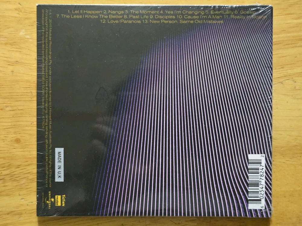 CD 음반 Tame Impala 테임 임팔라 - Currents 미개봉 이미지