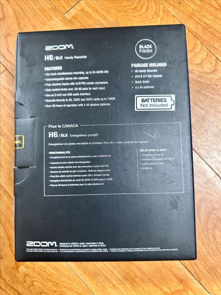 ZOOM H6 핸디 레코더 유튜버 마이크 이미지