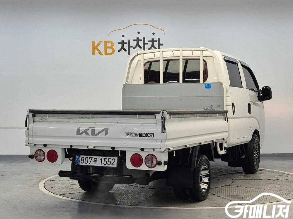 [소형화물][카고]봉고3 (LPG2.5터보) 더블캡/초장축/2WD GLS (6인승 /1톤) 6월초특가 이미지