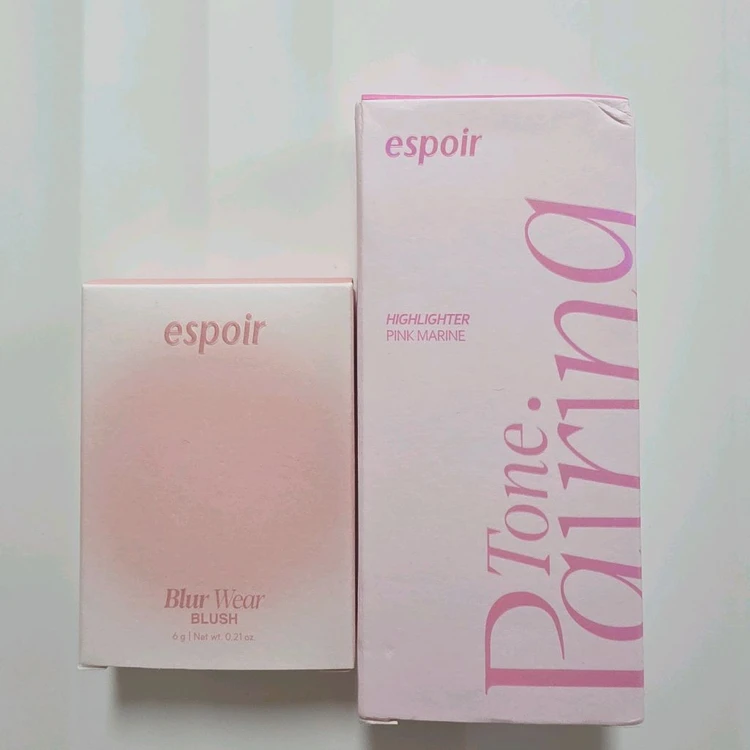 에스쁘아 코르타도 + 핑크마린 일괄 이미지