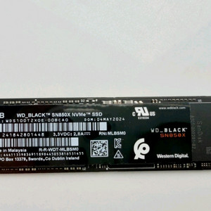 WD SN850X 1TB 판매합니다. 이미지