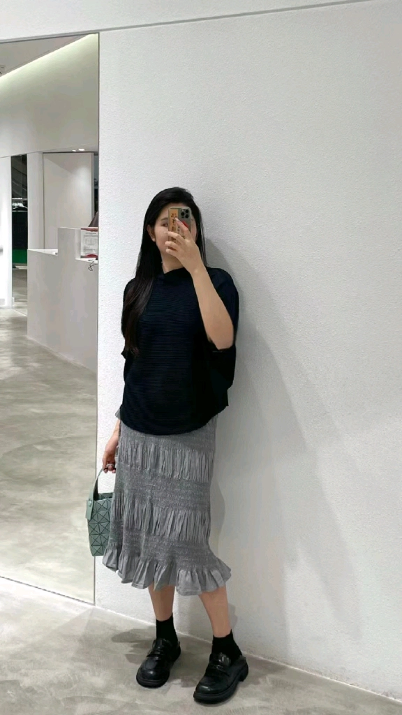이세이미야케 미 바스켓 니트 탑 ~ 이미지