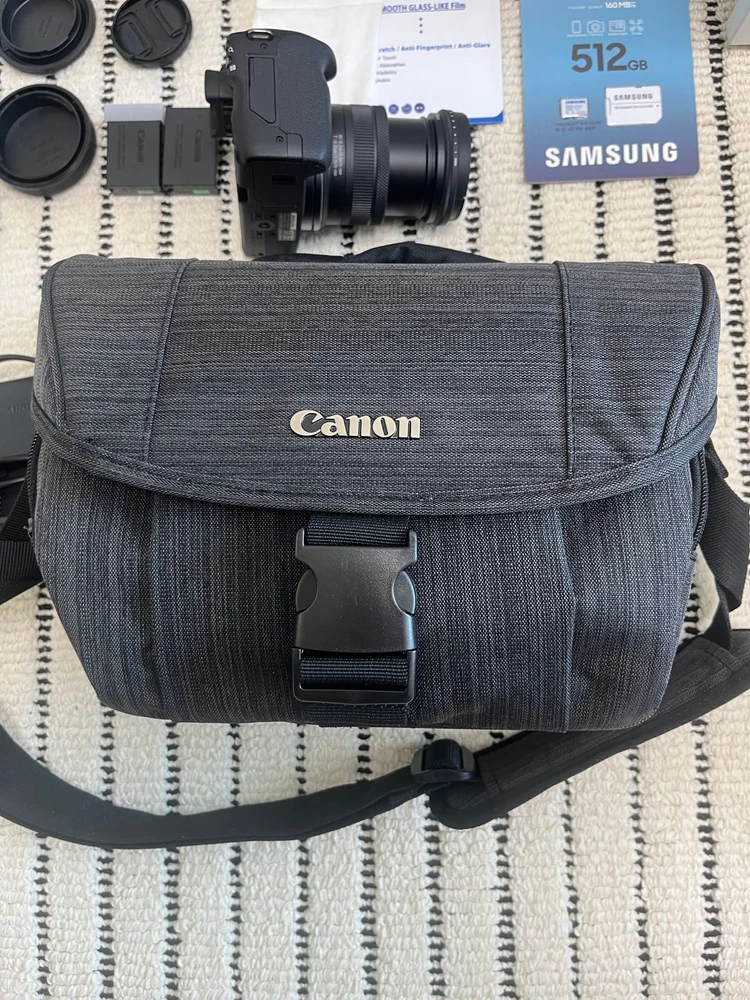 풀패키지,테스트만) 캐논 Canon EOS R50 카메라 키트+512GB ND 필터 + 배터리2개 삼각대 충전기 이미지