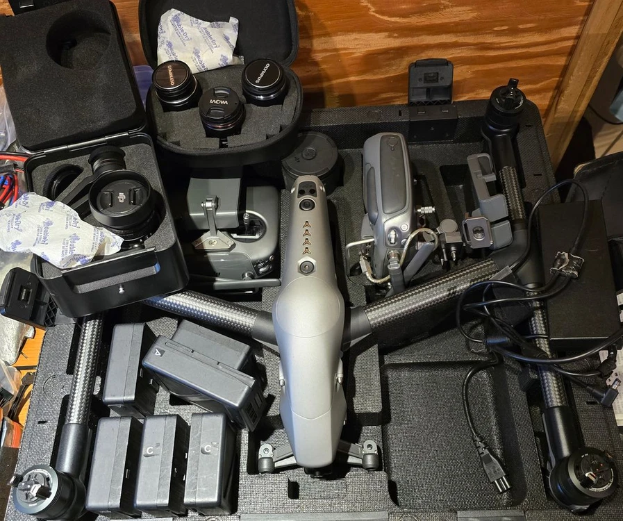 DJI 인스파이어2 , 젠뮤즈X5S 외 라오와 올림푸스 렌즈 셋트 이미지