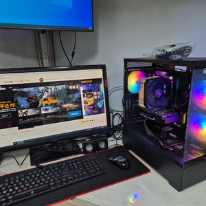 신품+중고 인텔 i5-12400F+H610M+16GB 게이밍컴퓨터 판매합니다 이미지