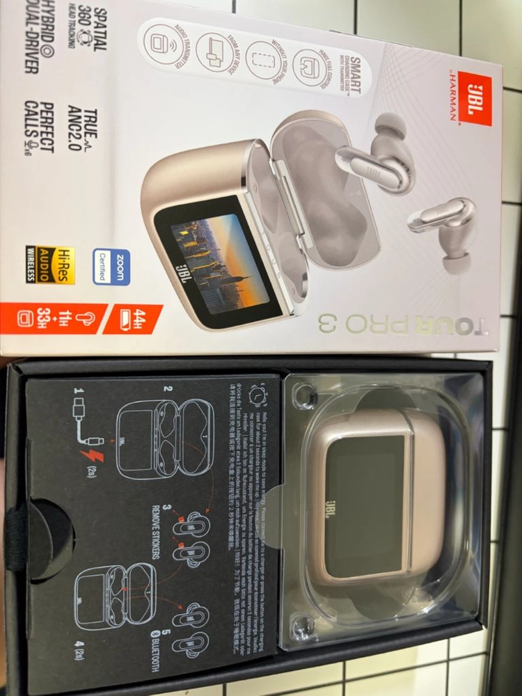 JBL TOUR PRO3 라떼색 팝니다 이미지