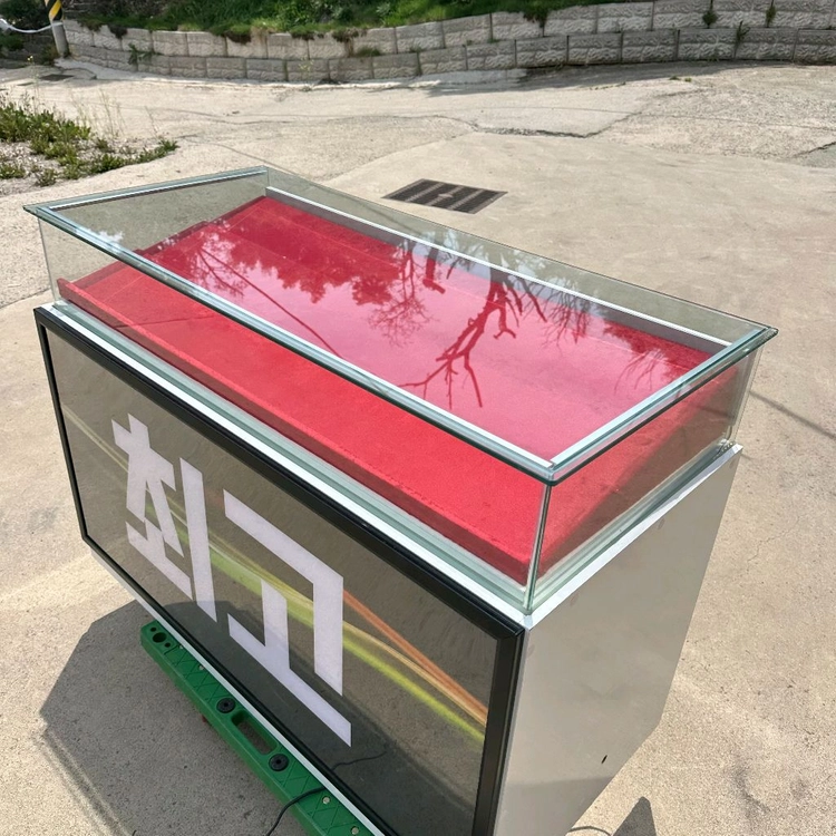핸드폰진열장 유리진열장 쇼케이스 수납장 이미지