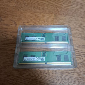 삼성 DDR5 8gb 2장 16기가 한장이랑 교환 이미지