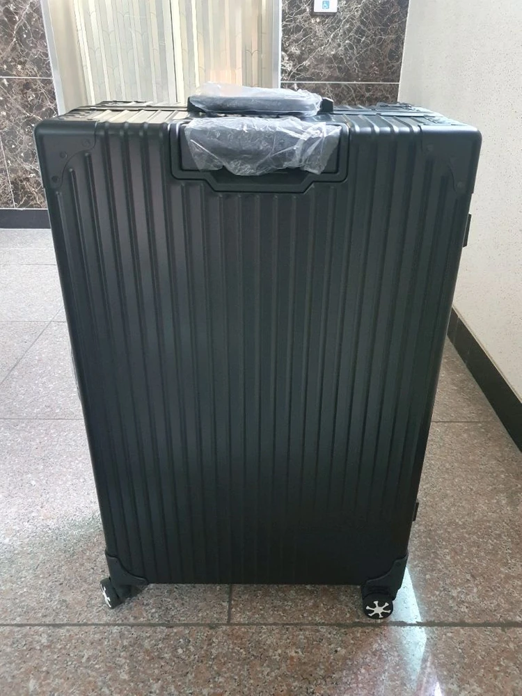 빅사이즈 고급형 풀메탈 빈티지 풀알루미늄캐리어 여행가방 TSA락 경량캐리어 팝니다 이미지