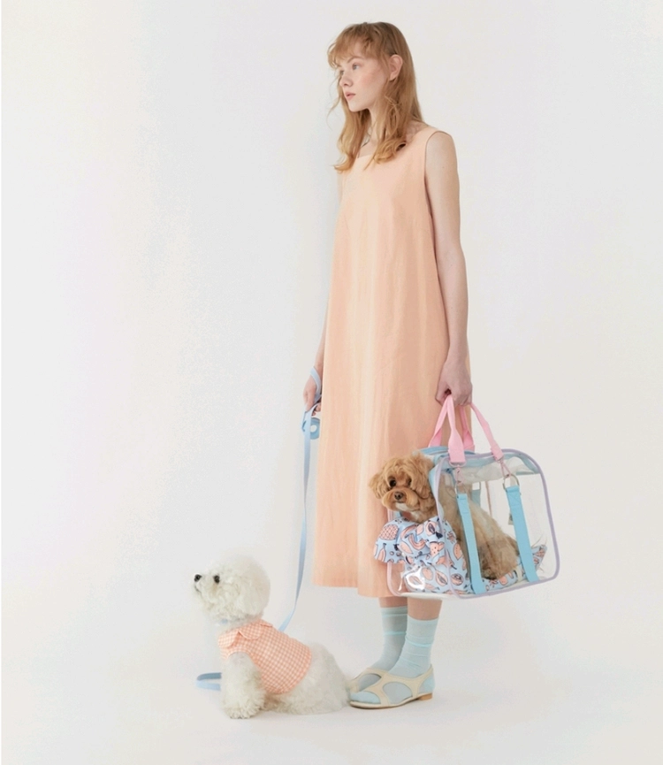 새상품 원오브어스 강아지옷 여름나시 고양이 반려견 크롭티셔츠 2XL 이미지