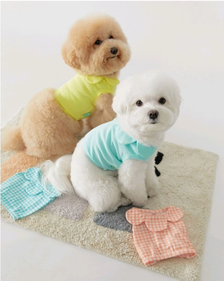 새상품 원오브어스 강아지옷 여름나시 고양이 반려견 크롭티셔츠 2XL 이미지