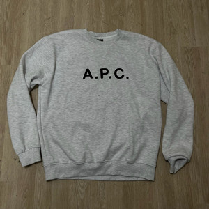 A.P.C 아페쎄 남성 빅로고 맨투맨 XL/105 이미지