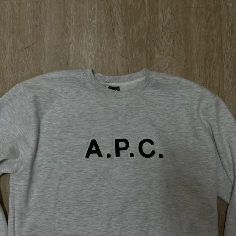 A.P.C 아페쎄 남성 빅로고 맨투맨 XL/105 이미지