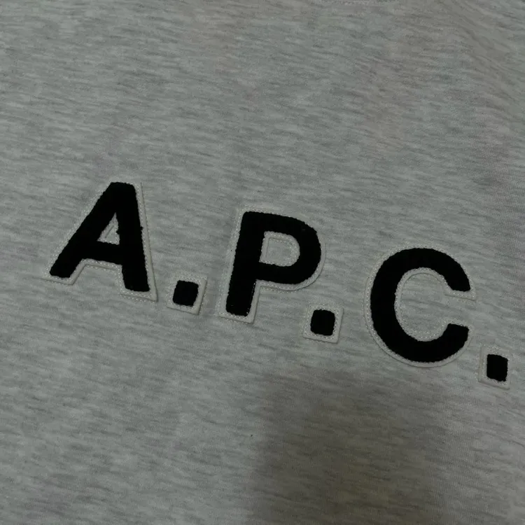 A.P.C 아페쎄 남성 빅로고 맨투맨 XL/105 이미지