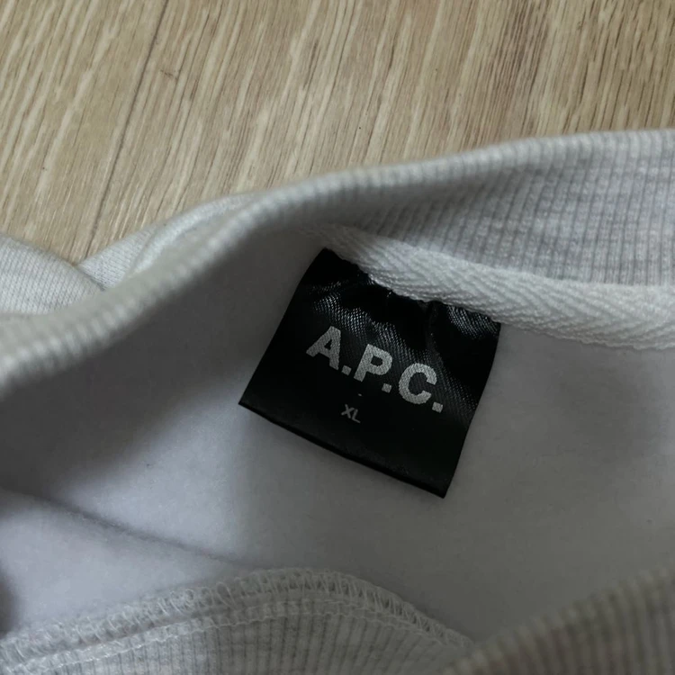 A.P.C 아페쎄 남성 빅로고 맨투맨 XL/105 이미지