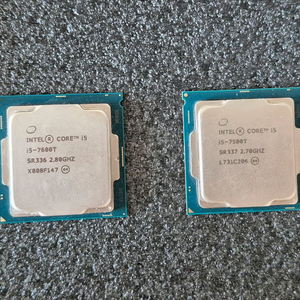 i5 7600T, 7500T, 4690, i3 9100T, 8100 이미지