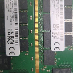 서버용 마이크론 DDR4 32GB 2933Y ECC 2개 이미지