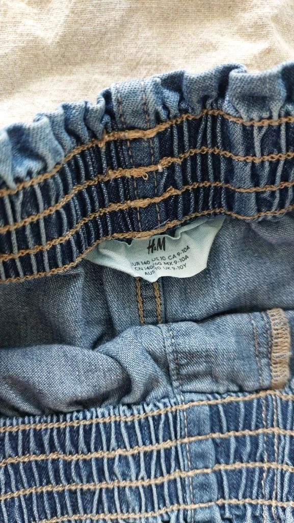 H&M 흐앤므 여아옷 일괄 린넨쇼츠 데님쇼츠 린넨반팔셔츠 니트나시 여름옷 이미지