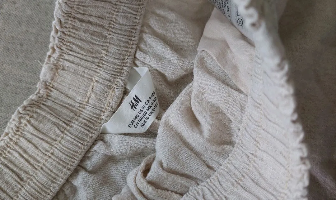H&M 흐앤므 여아옷 일괄 린넨쇼츠 데님쇼츠 린넨반팔셔츠 니트나시 여름옷 이미지