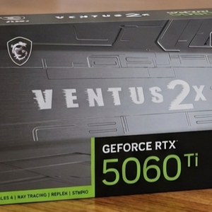 MSI RTX 5060Ti 16gb 미개봉 이미지