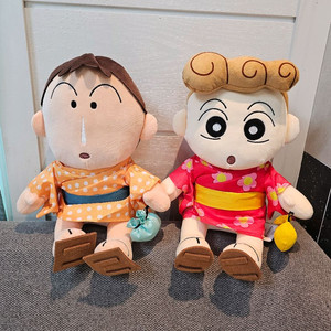 짱구는 못말려 짱아 맹구 유카타 중형 인형 새거 팔아요 이미지