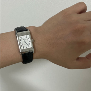 (38.5mm) 예거르쿨트르 리베르소 클래식 흰판 모노페이스 디버클 이미지