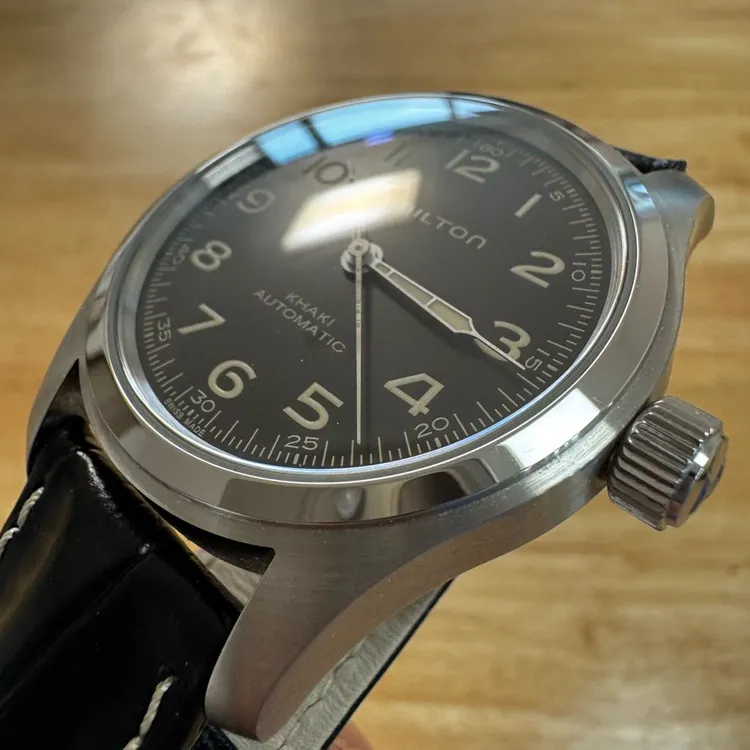 해밀턴 [카키필드 머피] 42mm 오토매틱 드레스워치 필드워치 (S급) 이미지