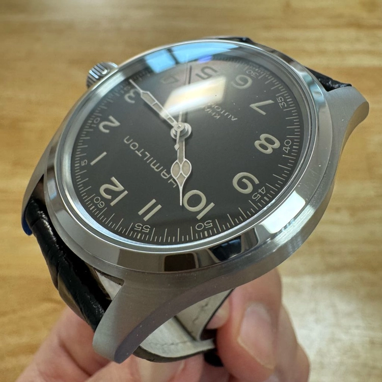 해밀턴 [카키필드 머피] 42mm 오토매틱 드레스워치 필드워치 (S급) 이미지