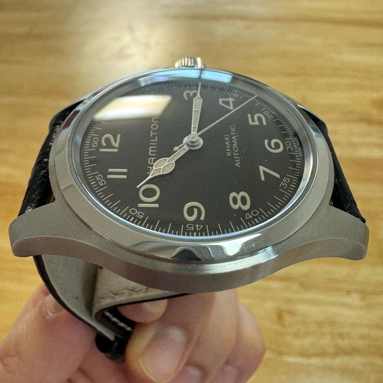 해밀턴 [카키필드 머피] 42mm 오토매틱 드레스워치 필드워치 (S급) 이미지