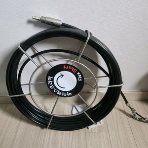 플렉스샤프트 6mm 10m 미니릴통 배관청소장비 하수구막힘 하수구청소 아이렉스코리아 이미지