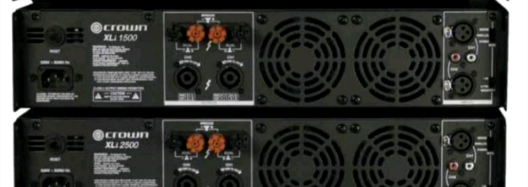 크라운 xli1500 xli-1500 파워앰프 이미지