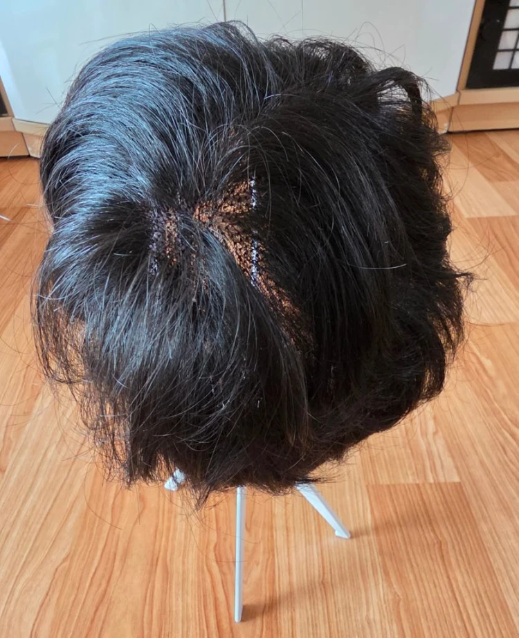 피치비 블랙 숏단발 가발 이미지
