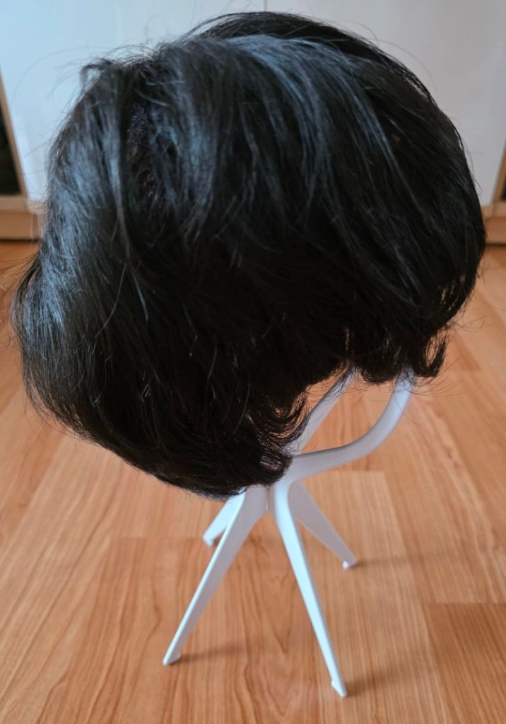 피치비 블랙 숏단발 가발 이미지