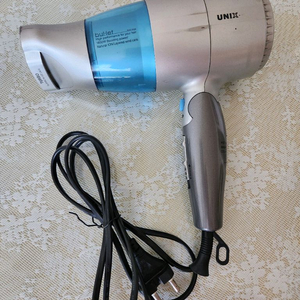 유닉스 불렛 드라이기 1850W 실버/블루 (뒷면 마개없음) 이미지
