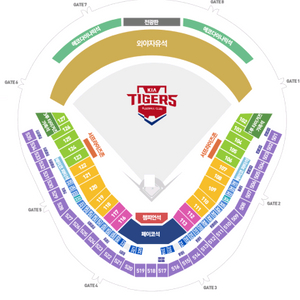 기아 vs 두산 6월12일,13일,14일 탁자석 야구티켓 양도 등 좋은명당 이미지