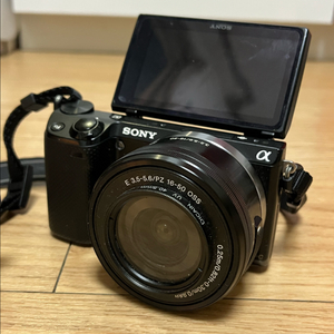 sony nex-5r 미러리스 카메라 블랙 이미지