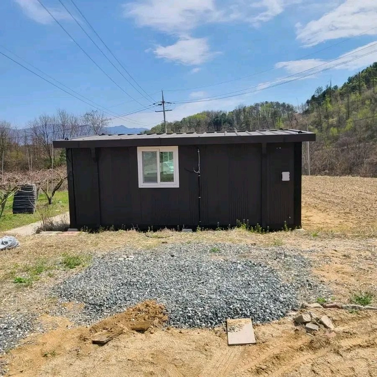 농막 3m x 6m 이동식주택 컨테이너 체류형쉼터 판매합니다 이미지