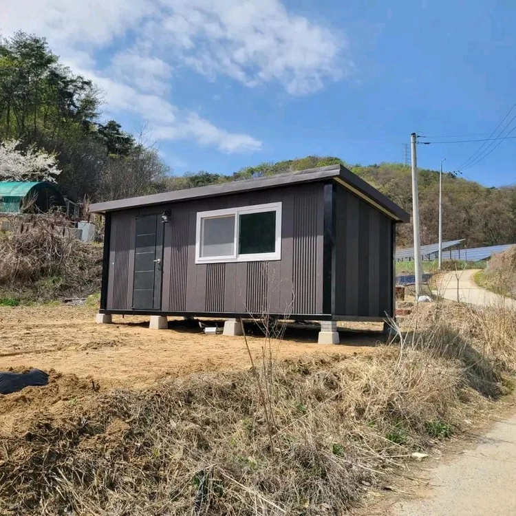 농막 3m x 6m 이동식주택 컨테이너 체류형쉼터 판매합니다 이미지