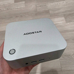 (s급 풀박스) AOOSTAR 미니 pc 팝니다. 라이젠7 H255, 512gb ssd, 16gb(82) ram 이미지