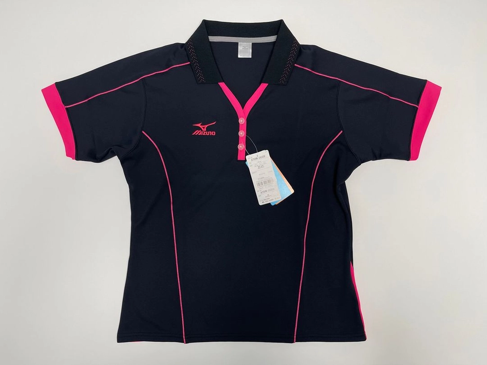 미즈노 00s 올드 재팬 여성 빈티지 반팔 카라 티셔츠 Mizuno 이미지