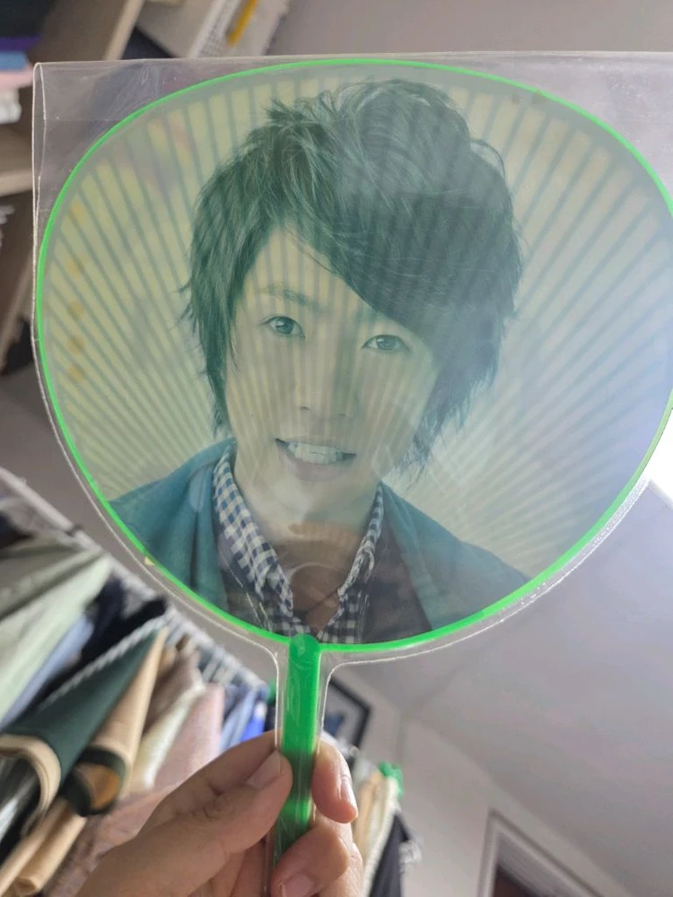 아라시 아이바 마사키 부채 이미지