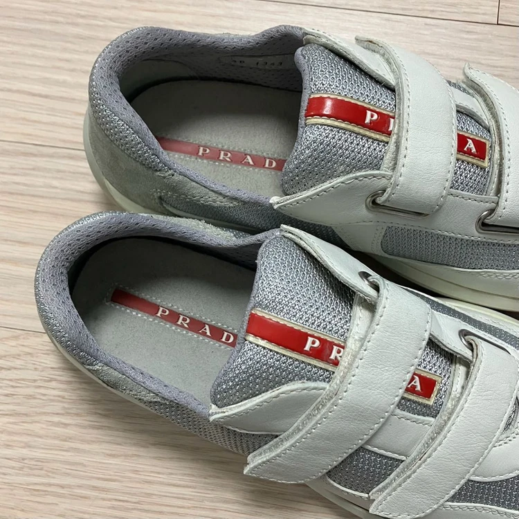 [Prada] 프라다 스포츠 아메리카컵 벨크로 스니커즈 38.5 이미지