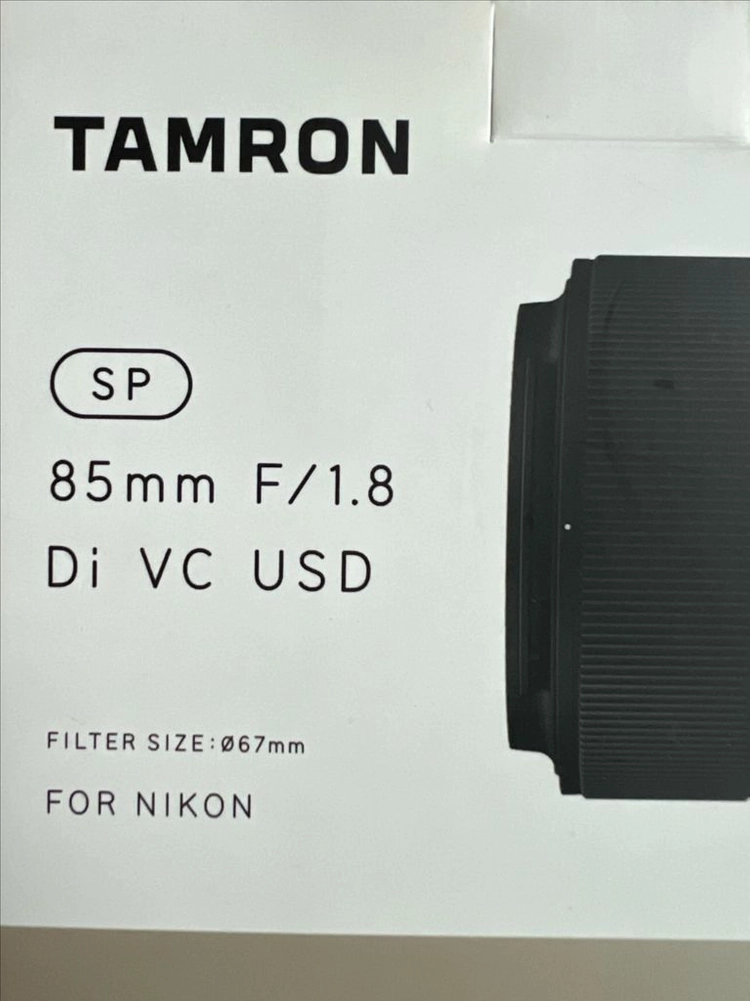 85mm F1.8 Di VC USD 렌즈 니콘 마운트 이미지