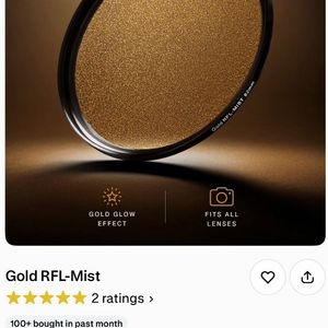 Gold RFL-Mist 82mm 카메라 렌즈 필터 이미지