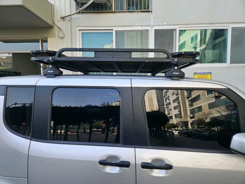 차량용 루프바스켓 원목데크팝니다 이미지