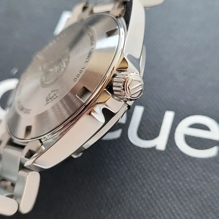 태그호이어 아쿠아레이서 스틸 블랙 여성 시계 32mm 이미지