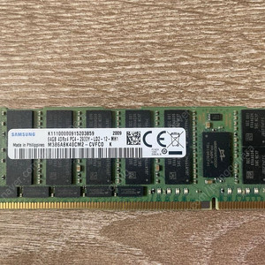64GB ddr4 서버용 램 판매합니다. 수량4개 이미지
