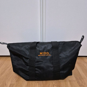 미도(MIDO) 블랙 더플백 이미지