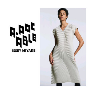 이세이미야케 에이폭에이블 A poc able 원피스,플리츠플리즈 ~ 이미지